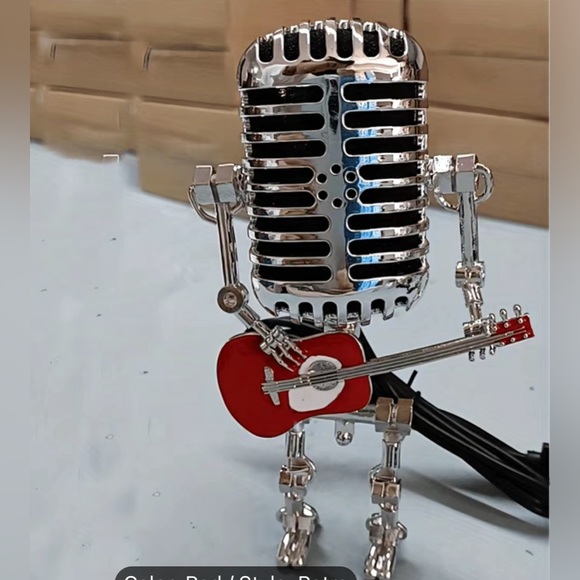 Other - Vintage Microphone Desk Lamp